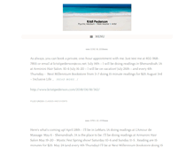Tablet Screenshot of kristipederson.com